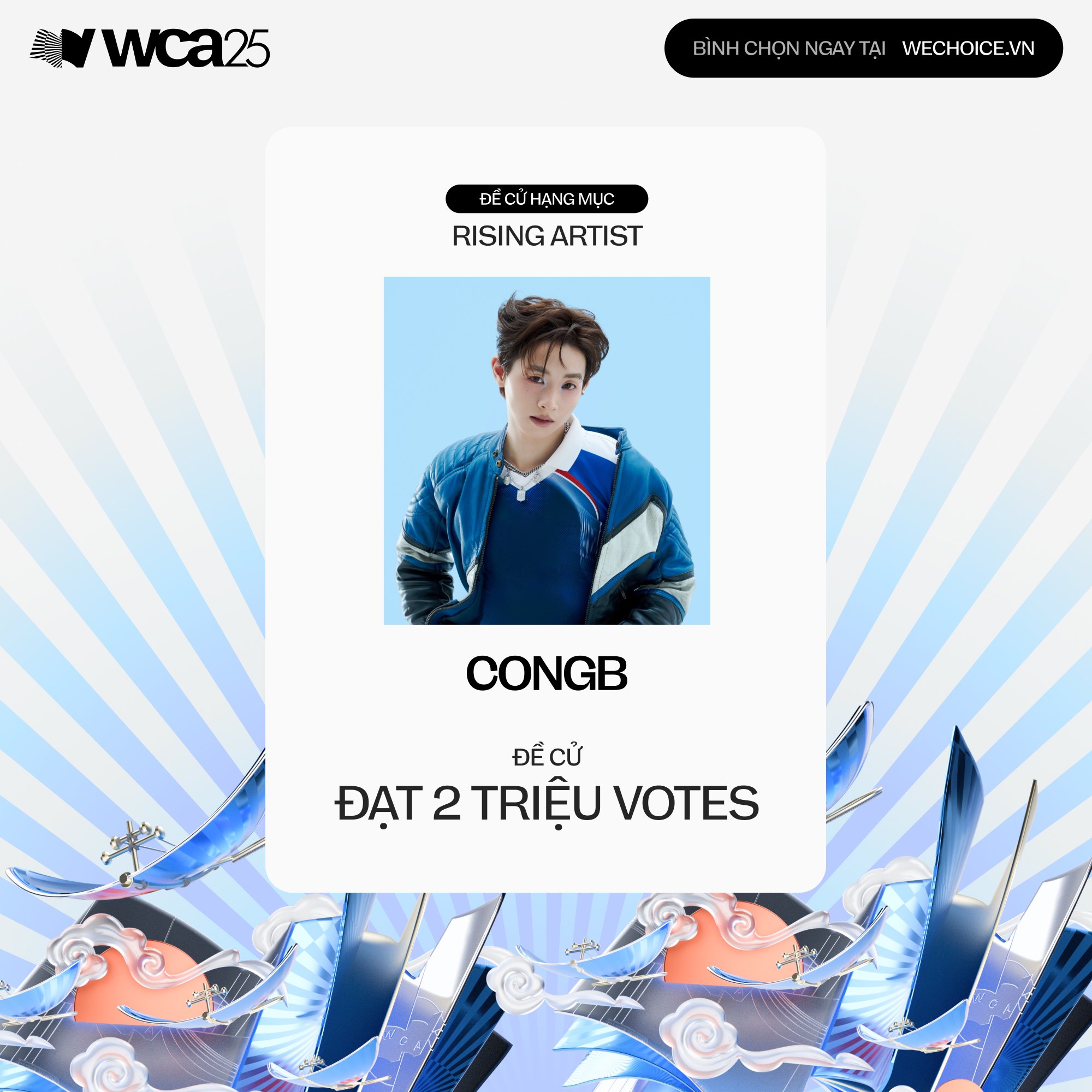 Sốc nhiệt với 2 tân binh vượt 2 triệu lượt vote, ganh đua vị trí dẫn đầu làm fan nín thở tại WeChoice Awards 2025- Ảnh 2.