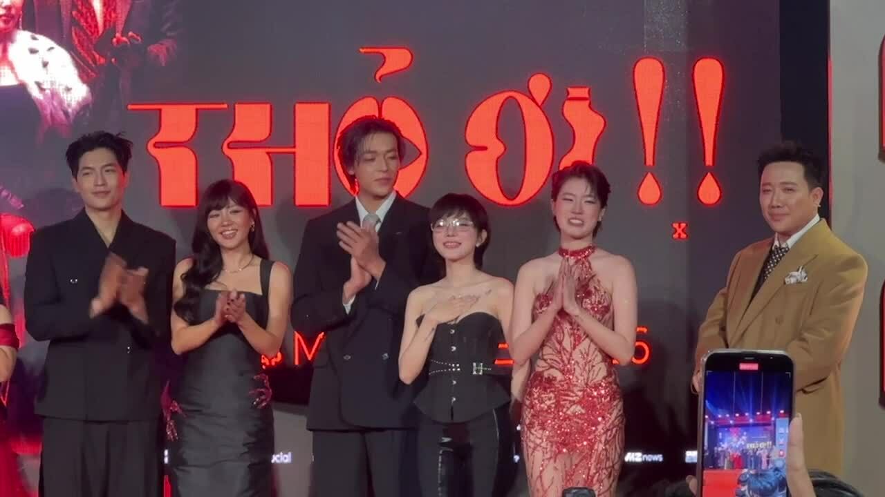 Trấn Thành và dàn sao ra mắt phim Tết 'Thỏ ơi'