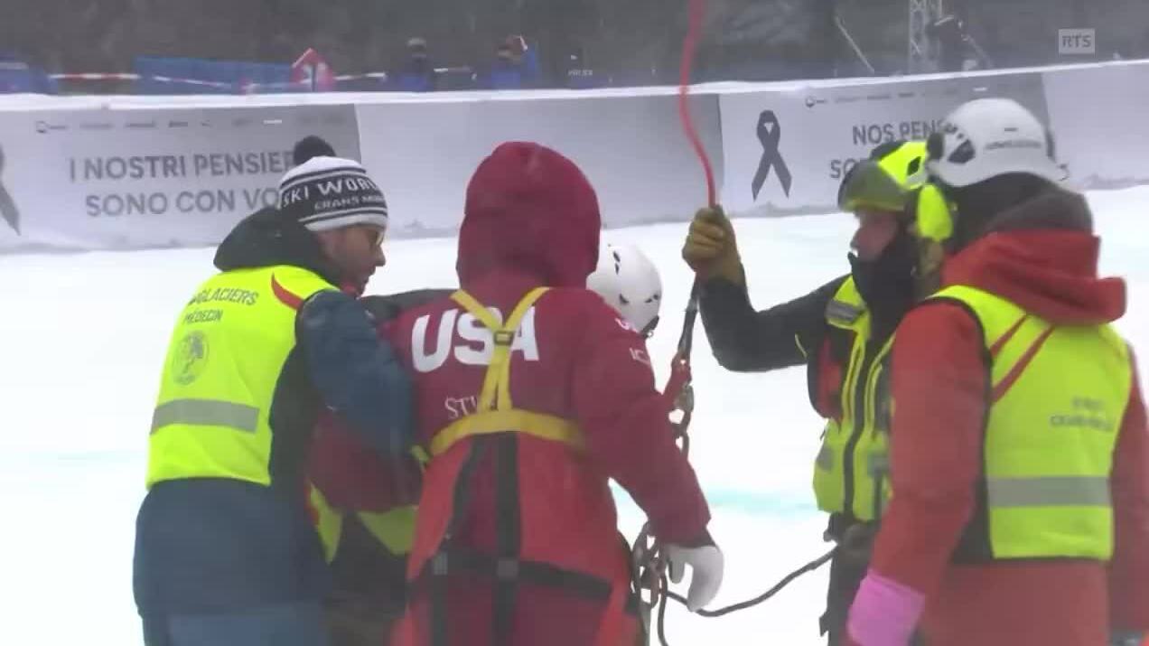 Lindsey Vonn được trực thăng đưa đến bệnh viện sau vụ tai nạn