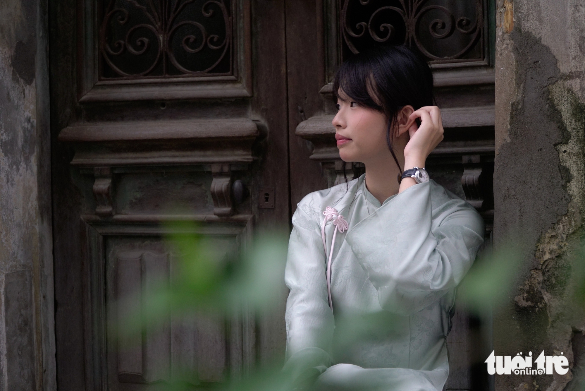 Căn nhà Pháp cổ tại Hà Nội bỗng dưng ‘hot’ mùa chụp ảnh áo dài Tết - Ảnh 5.