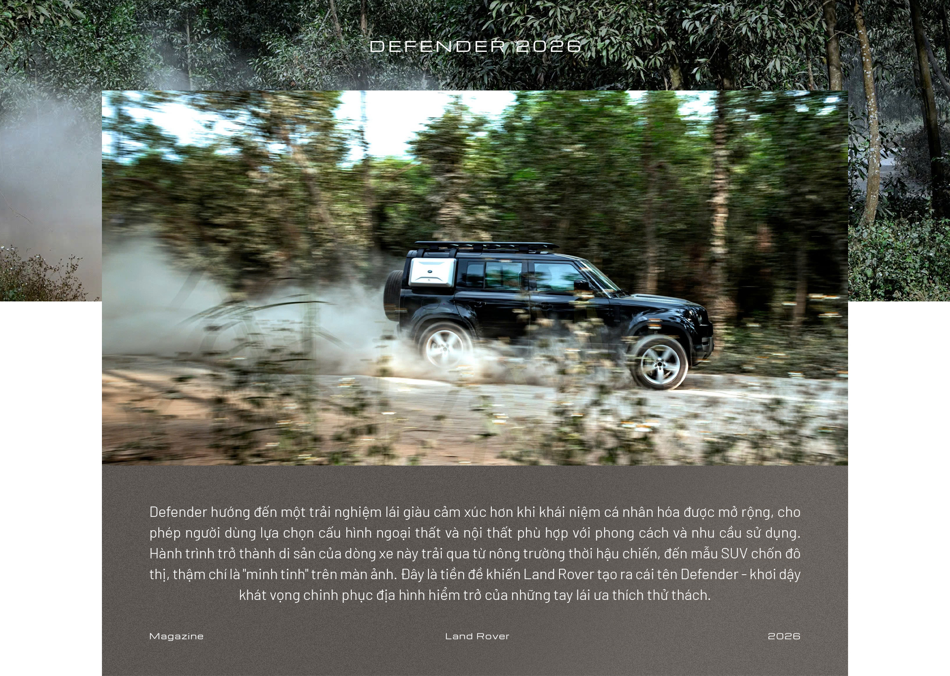 Khám phá Land Rover Defender 2026: SUV hạng sang đáng mơ ước cho mọi cuộc phiêu lưu - Ảnh 4.