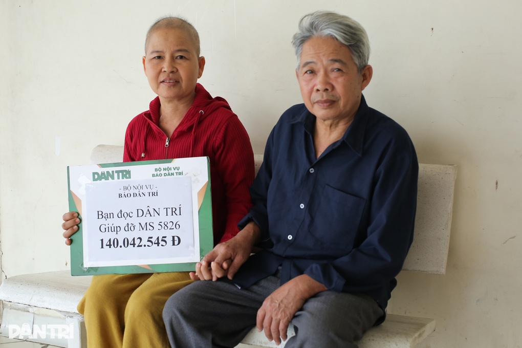 Hơn 140 triệu từ bạn đọc báo Dân trí tiếp sức người phụ nữ bị ung thư thận - 2