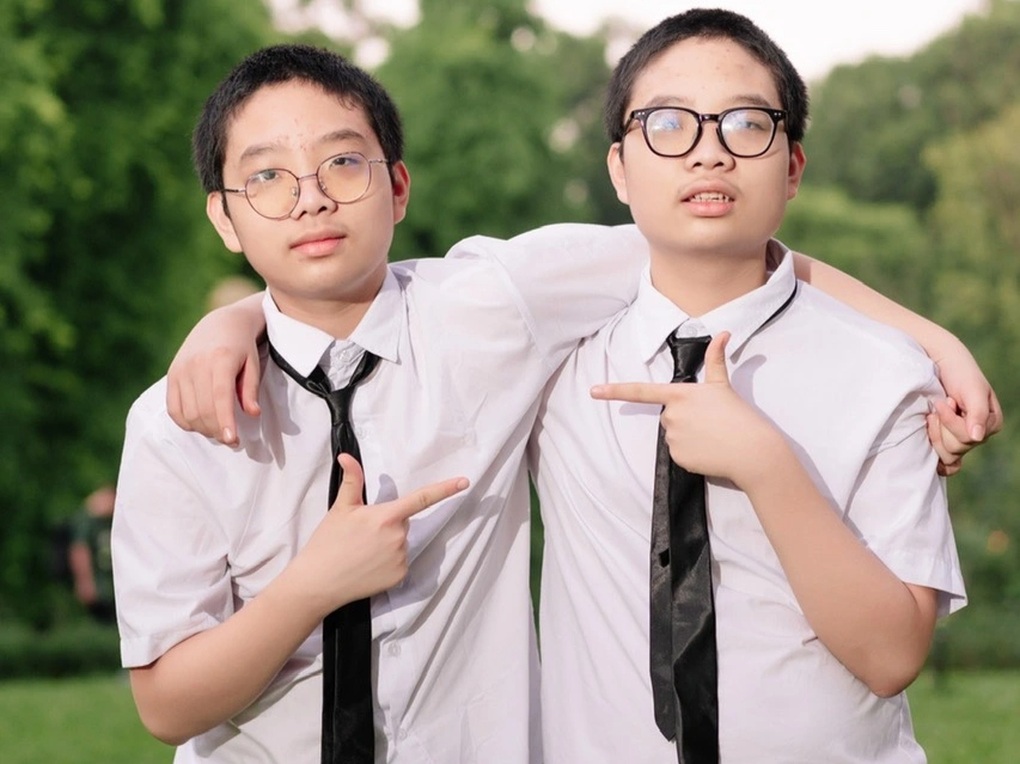 Hai giải nhất Toán thành phố Hà Nội là anh em song sinh - 2