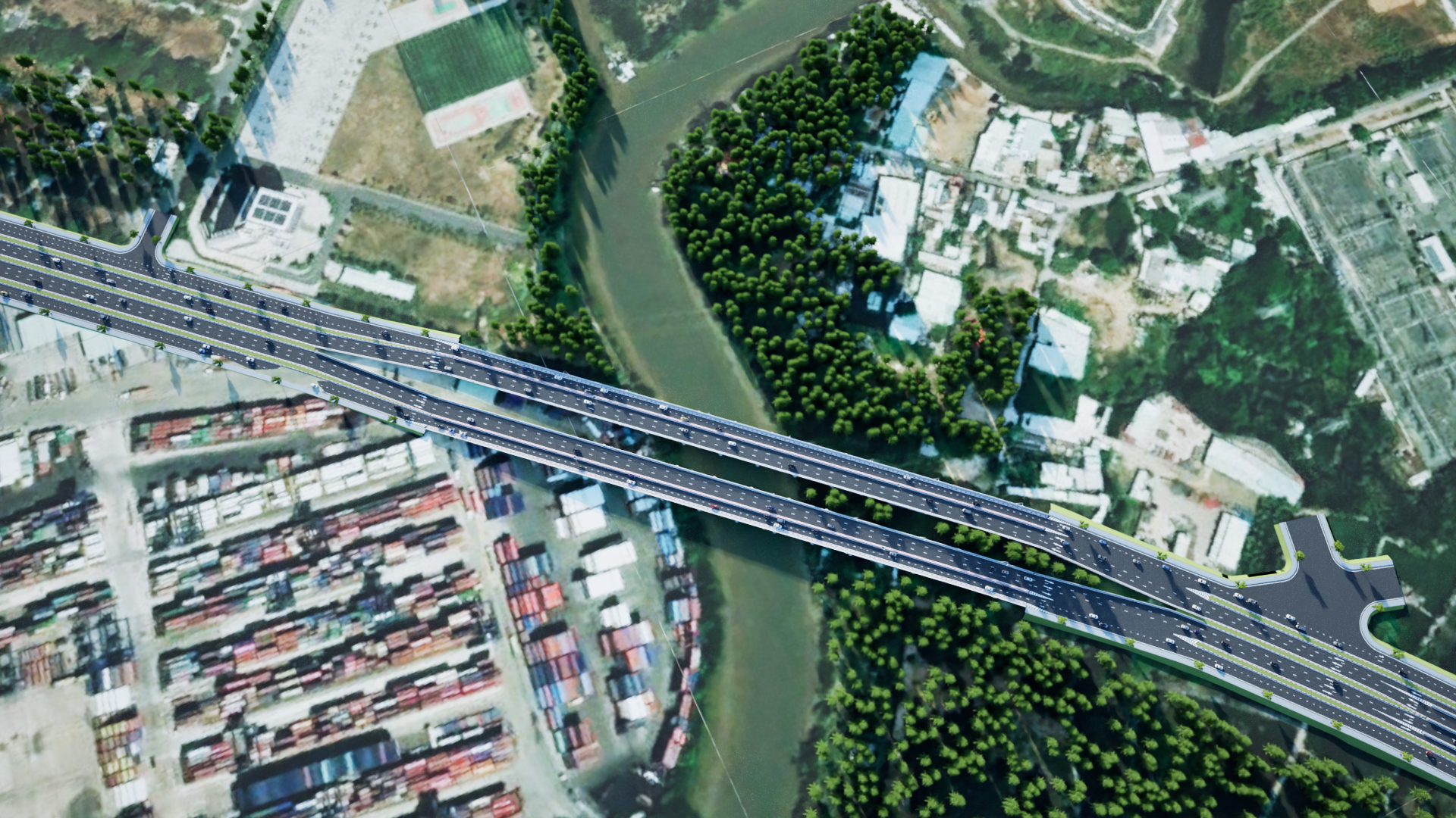 Ngắm phối cảnh trục liên cảng Cát Lái - Phú Hữu chuẩn bị khởi công 2026 - Ảnh 8.