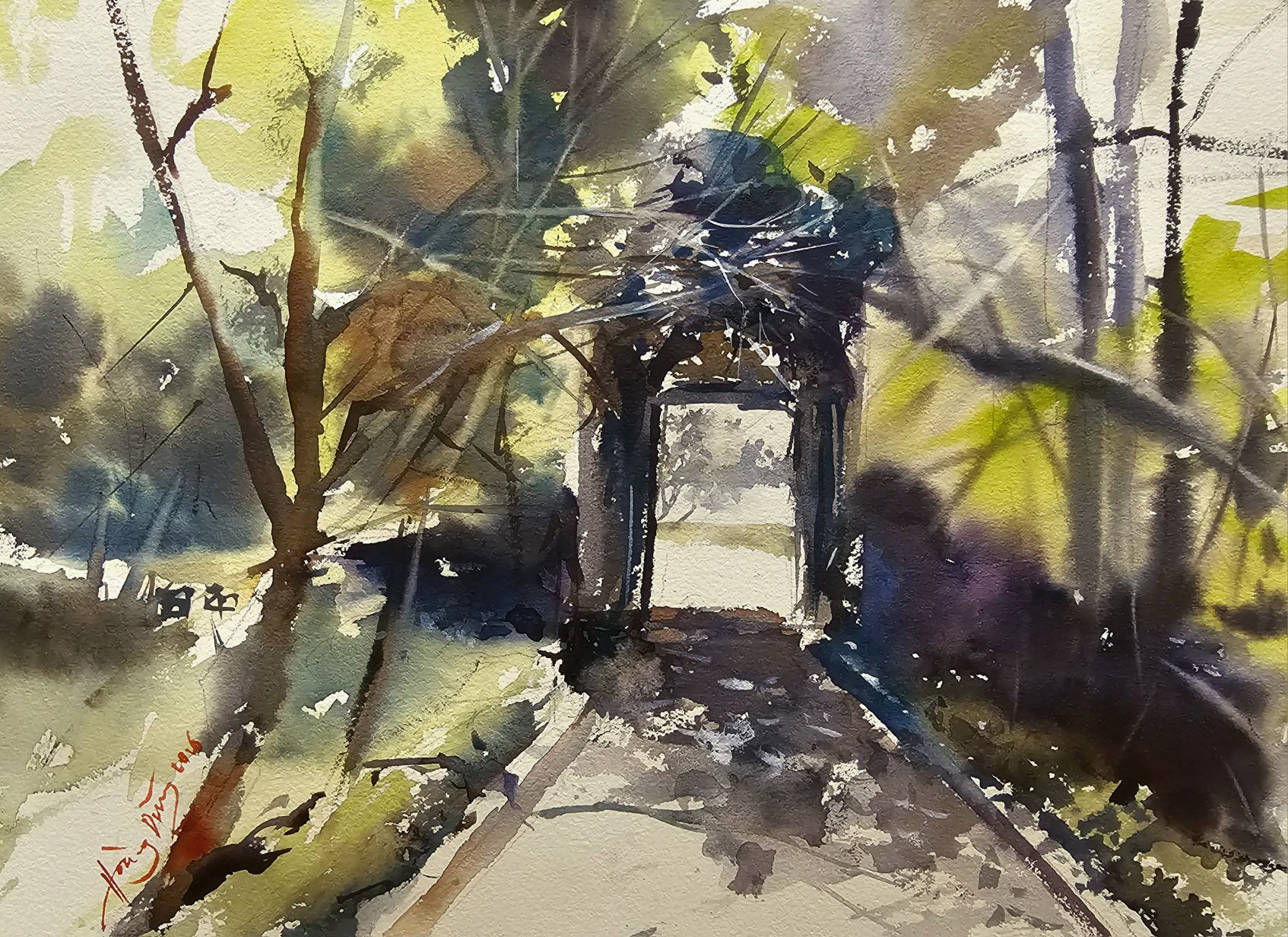 Vì sao có dơi sải cánh trên cổng nhà vườn An Hiên ở Huế?- Ảnh 3.