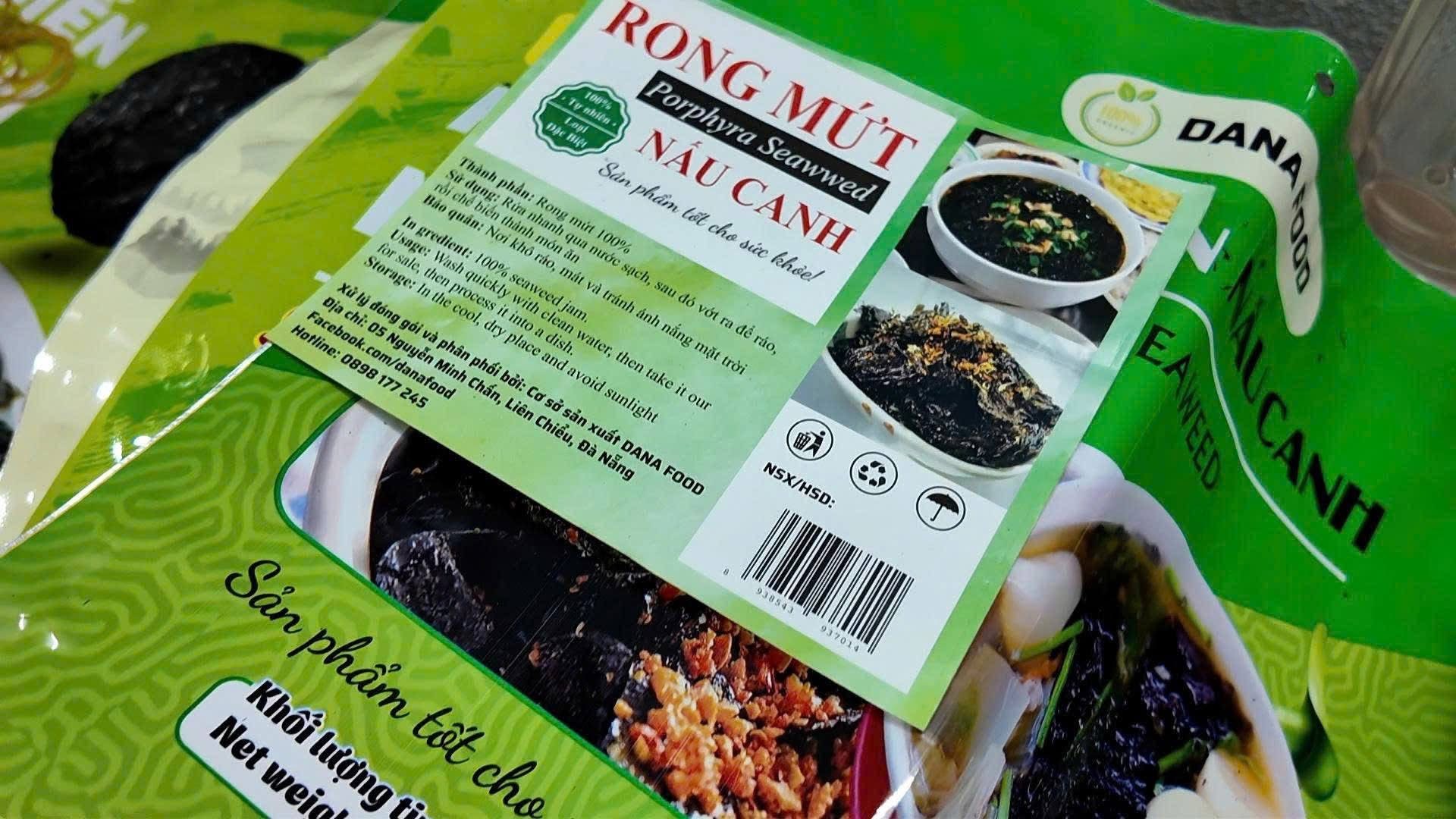 Triệt phá đường dây sản xuất rong biển giả tại Đà Nẵng năm 2026 - Ảnh 3.