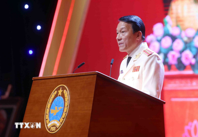 Tổng Bí thư Tô Lâm dự Lễ kỷ niệm 80 năm Ngày truyền thống Lực lượng Tình báo Công an nhân dân - Ảnh 2.