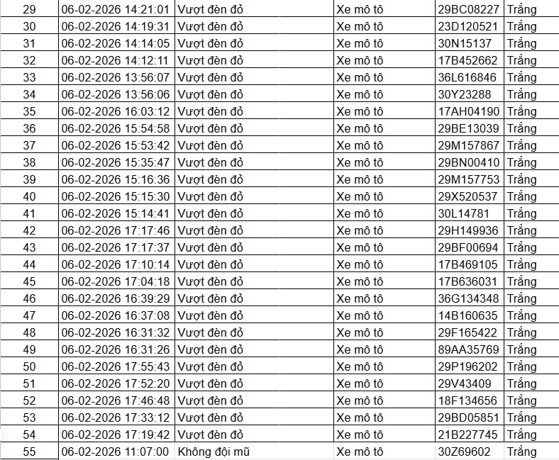 216 chủ xe máy, ô tô có biển số sau nhanh chóng nộp phạt nguội theo Nghị định 168- Ảnh 2.