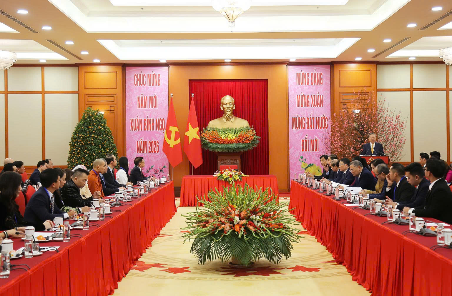 Tổng Bí thư Tô Lâm gặp mặt Đoàn kiều bào tiêu biểu - Ảnh 7.