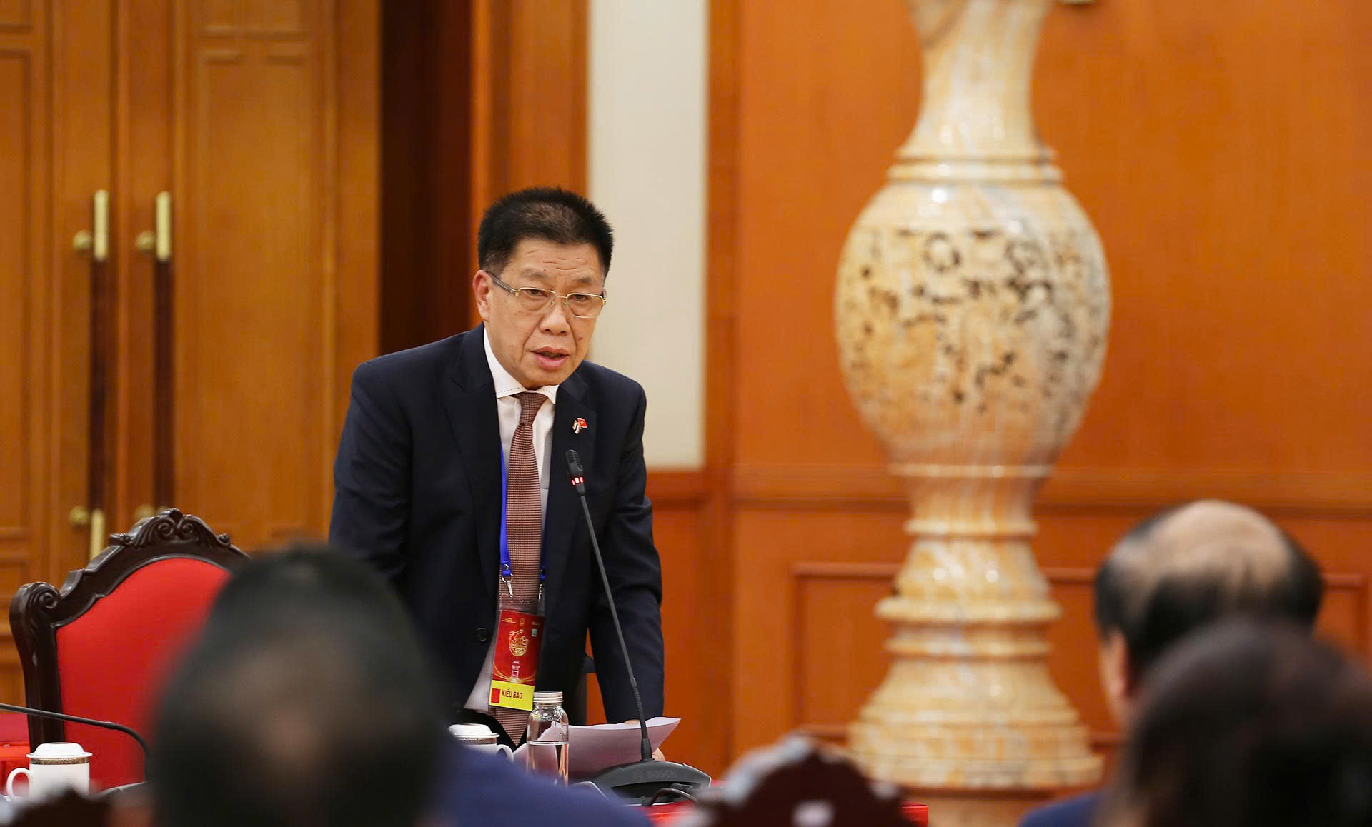 Tổng Bí thư Tô Lâm gặp mặt Đoàn kiều bào tiêu biểu - Ảnh 9.