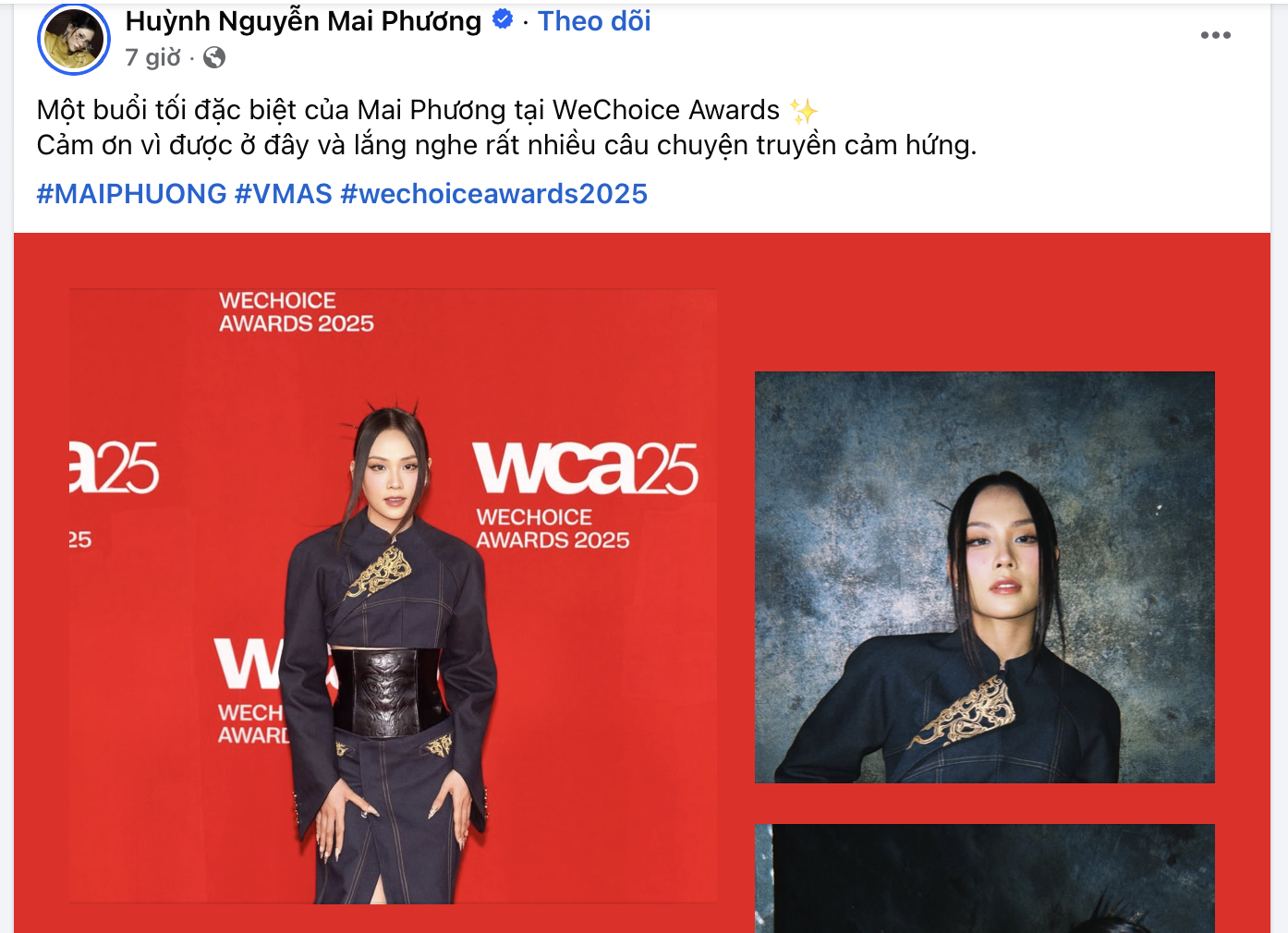 MXH ngập chia sẻ dàn sao Việt sau gala WeChoice Awards: Cảm xúc, ý nghĩa, vỡ oà và hơn thế nữa!- Ảnh 29.