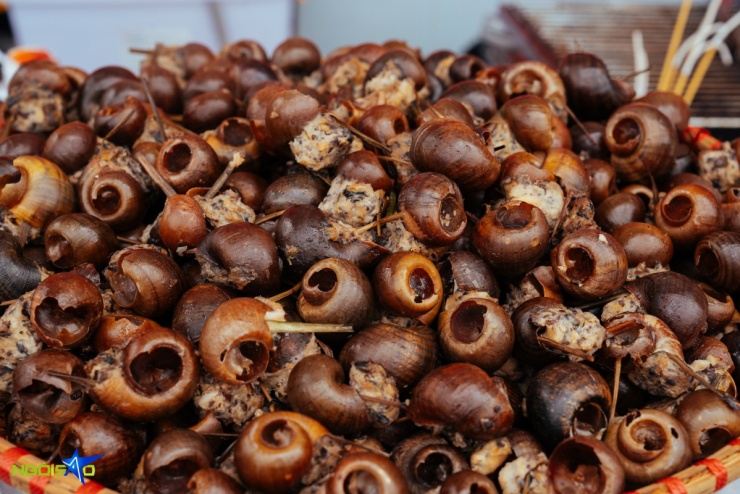 Gà đồi nướng Gia Lai, bún mắm Châu Đốc hút khách tại hội chợ mùa Xuân - 9