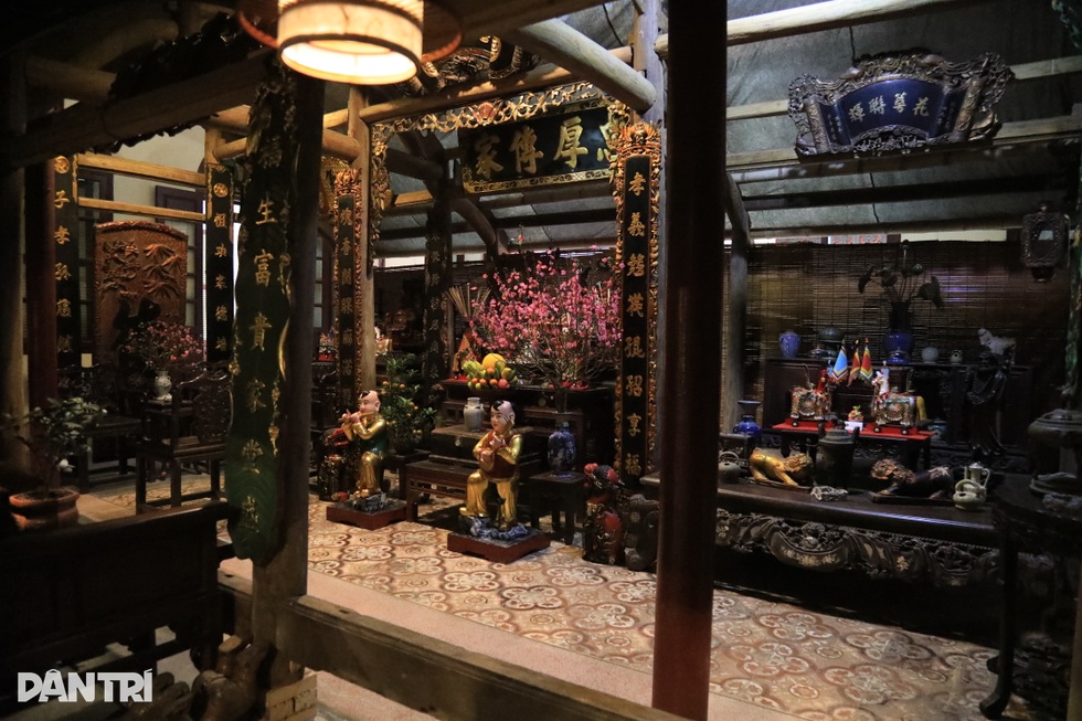 Chở căn nhà cổ Thanh Hoá ra Hà Nội, tái hiện nếp sống nhà giàu xưa đón Tết - 5