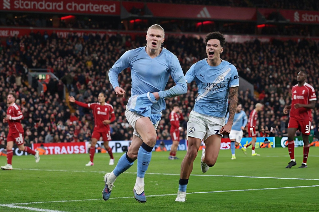 Man City thắng ngược Liverpool phút bù giờ, tiếp tục gây áp lực lên Arsenal - 2