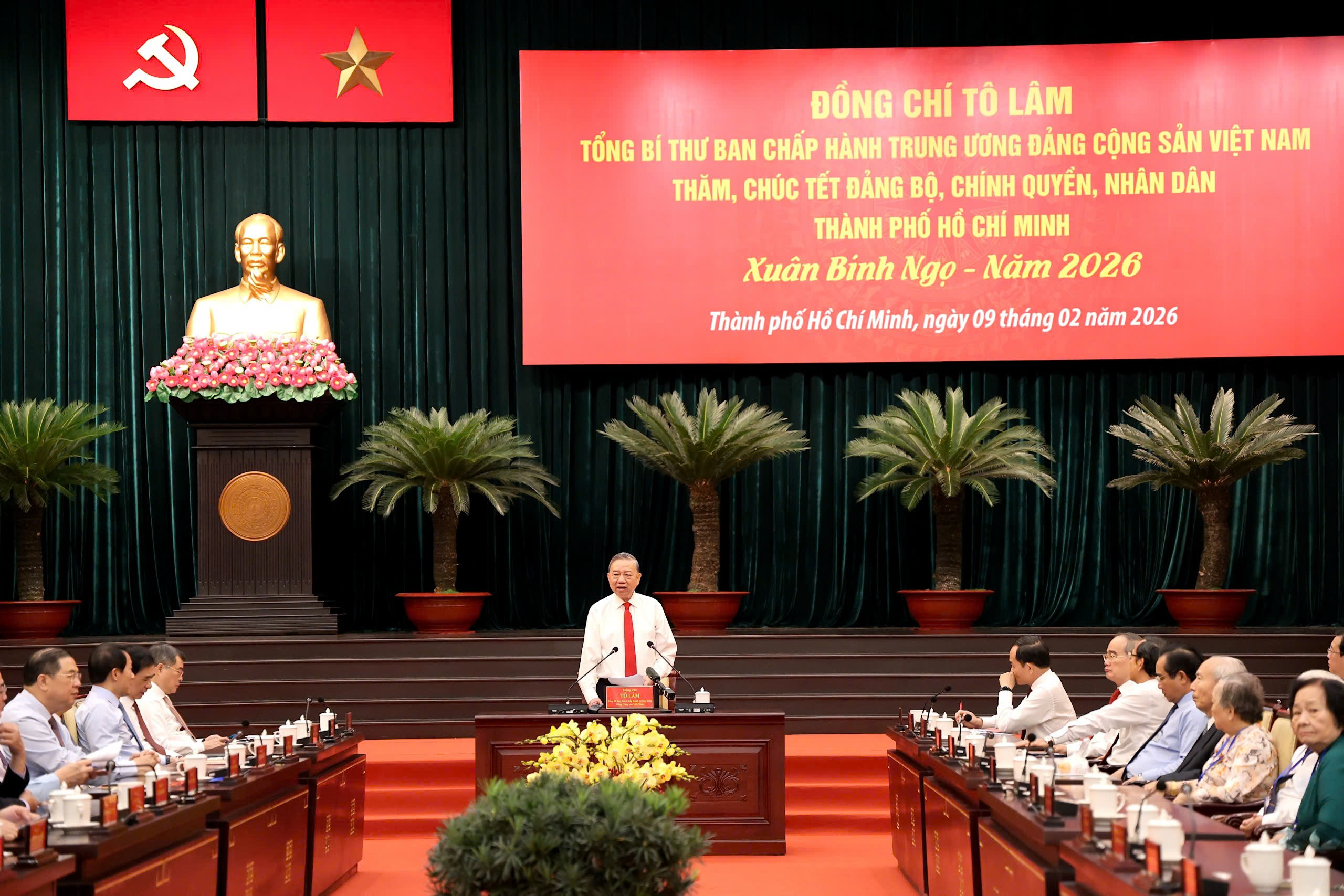 Tổng Bí thư Tô Lâm: TPHCM là nơi để Trung ương yên tâm giao việc lớn - Ảnh 3.