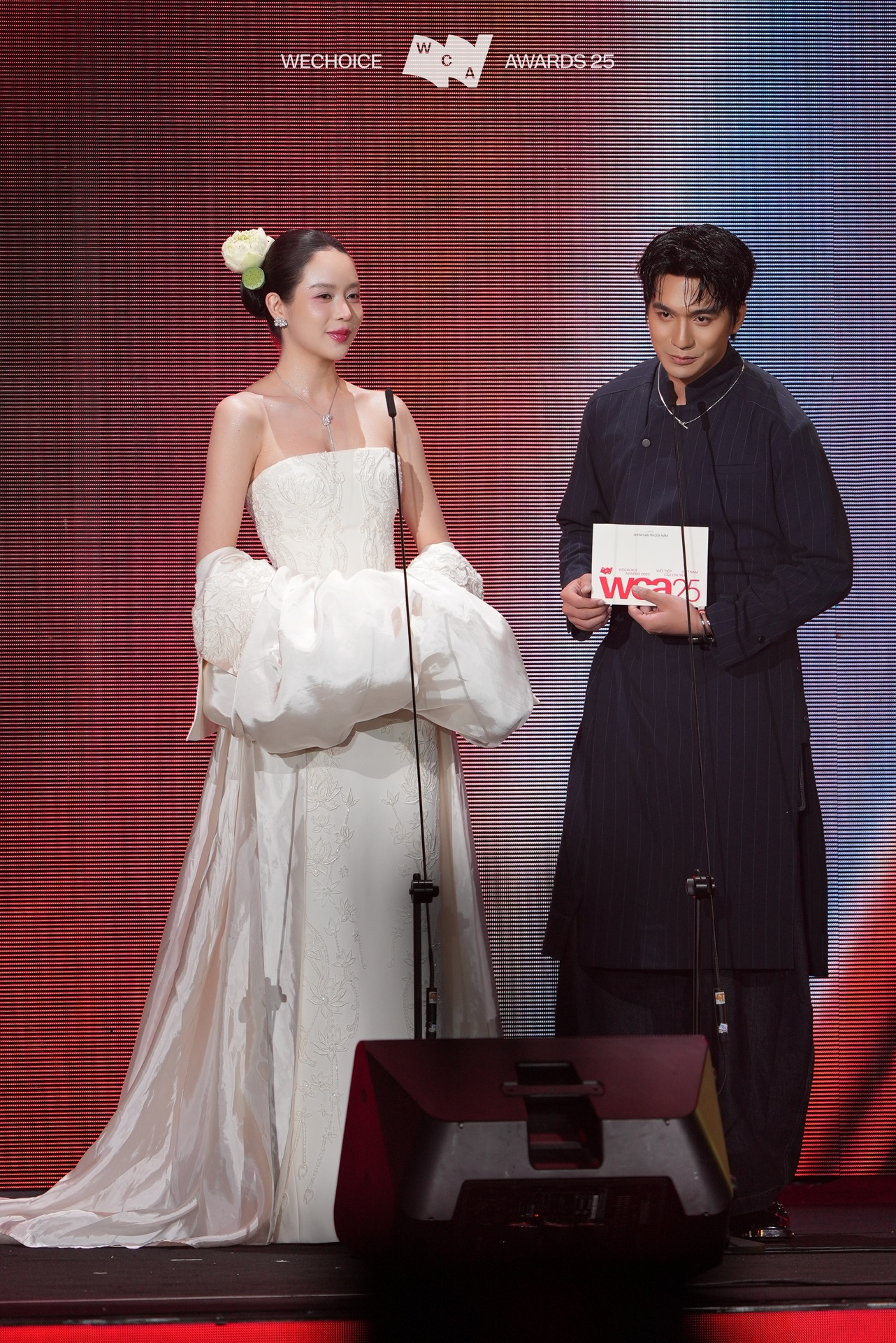 Có mỹ nhân ở WeChoice Awards đẹp đến mức chấp mọi khung hình, visual càng zoom cận càng vô lý- Ảnh 9.