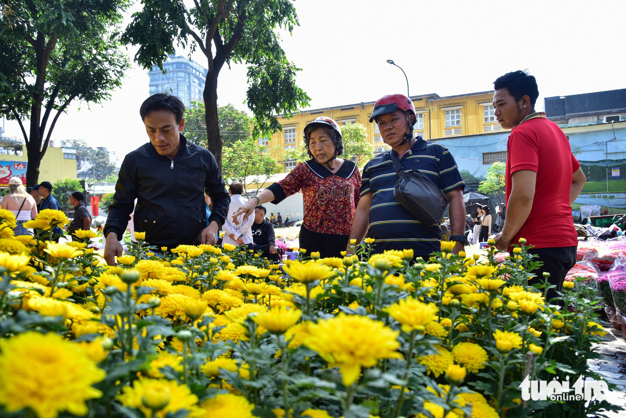 chợ hoa - Ảnh 3.