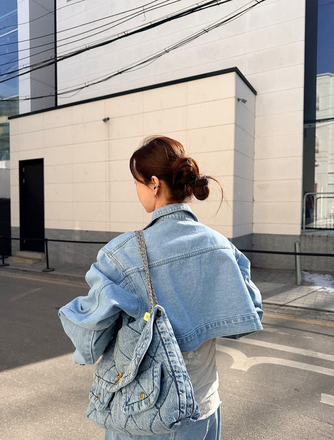 Áo khoác denim, kaki 'thống trị' đường phố- Ảnh 10.