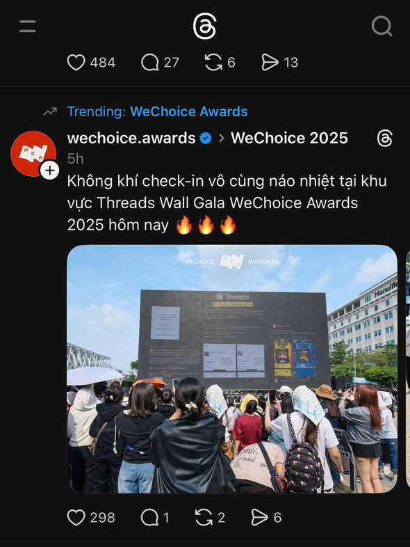 Một mùa WeChoice Awards 2025 quá đáng nhớ: Hơn 18 triệu lượt bình chọn từ cộng đồng, phủ sóng khắp MXH- Ảnh 3.