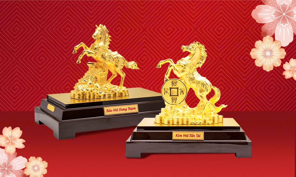 Quà tặng vàng Kim Mã của DOJI - “Trao lộc tài khang, gửi ngàn tâm ý” - 2