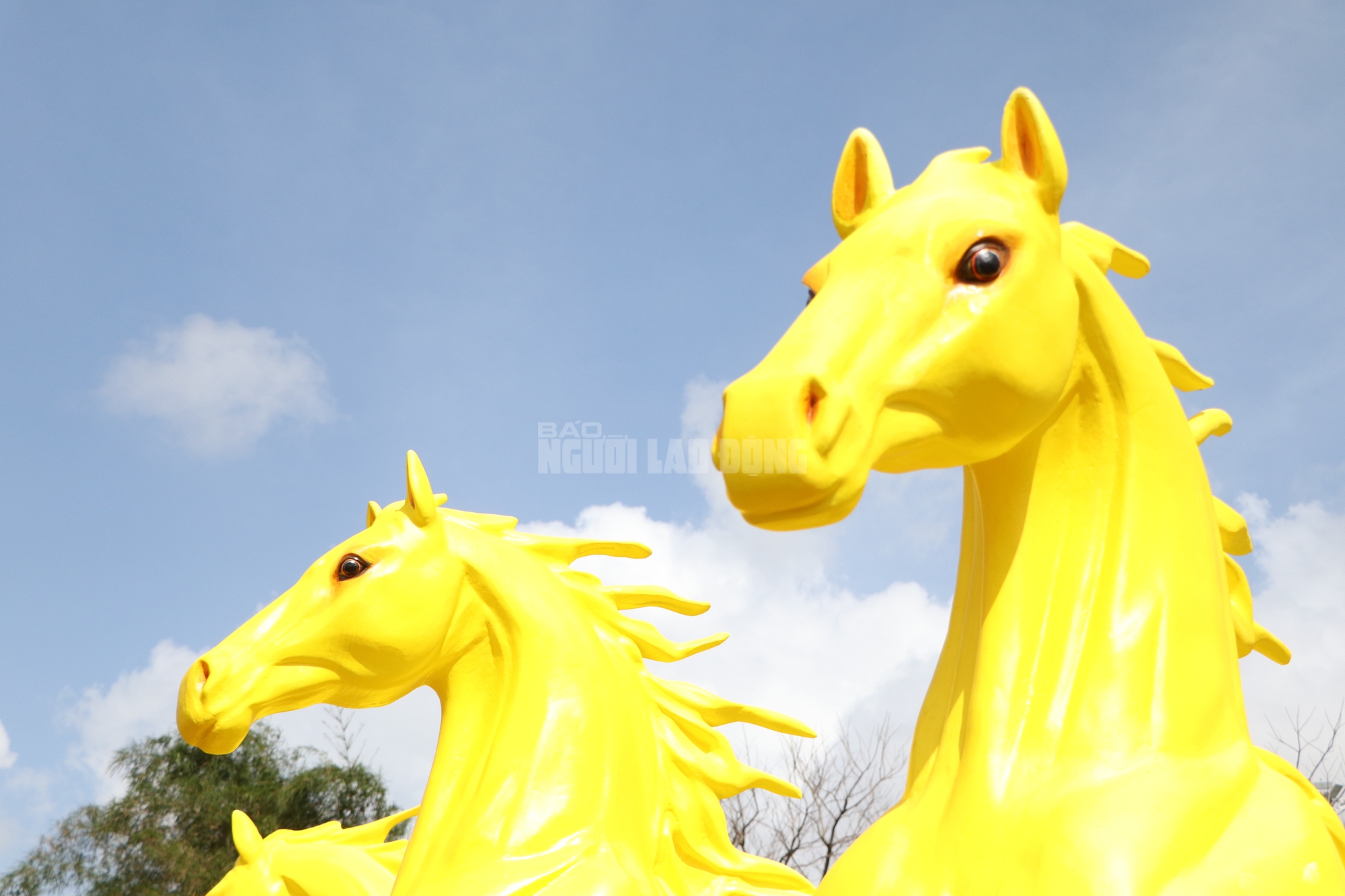 Hình tượng Thánh Gióng và ngựa vàng đẹp mắt tại Quảng trường 24 / 3 Đà Nẵng - Ảnh 6.