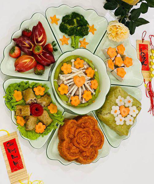 Bà xã NSND Công Lý dọn mâm cúng ông Táo cực đẹp mắt, cầu mong bình an cho gia đình - 8