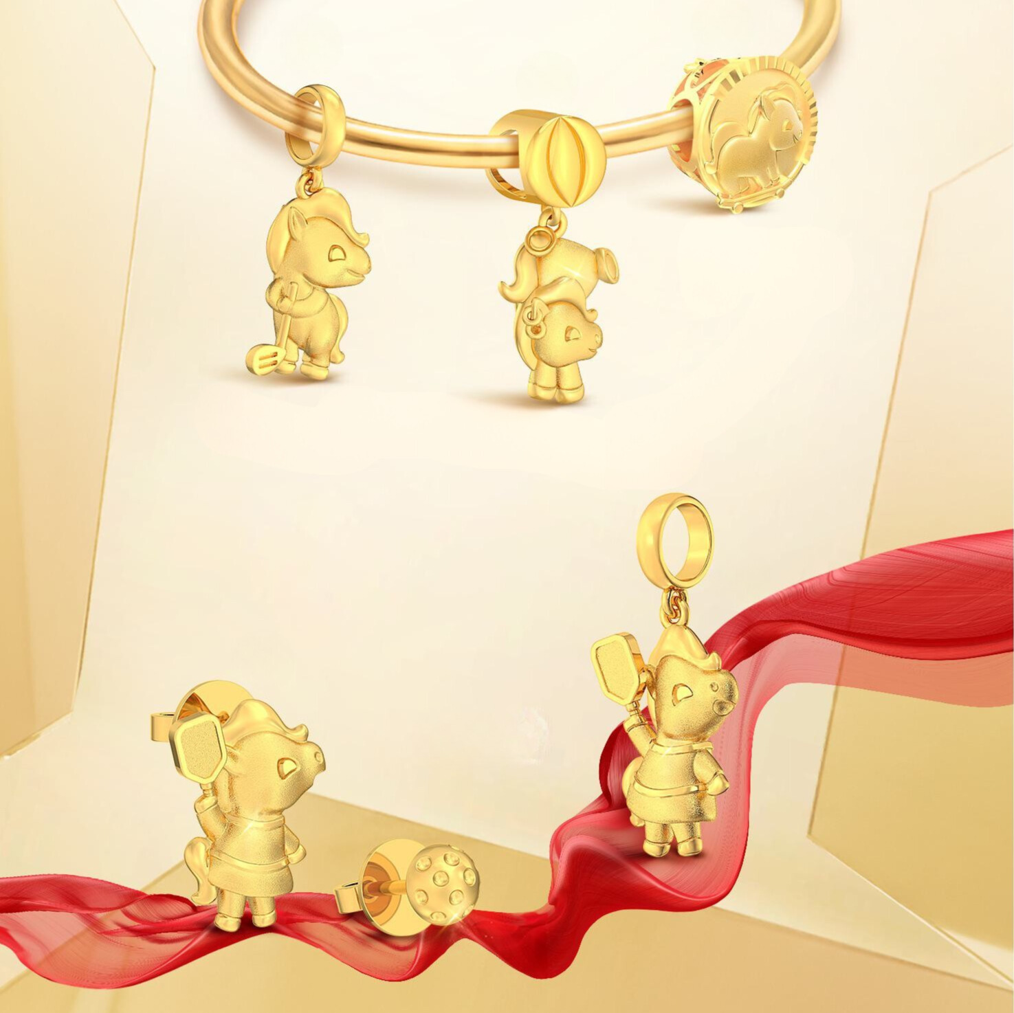 Tết 2026: trang sức ngựa vàng chơi pickleball hot rần rần, hội chơi pickleball đã sở hữu chưa?- Ảnh 2.