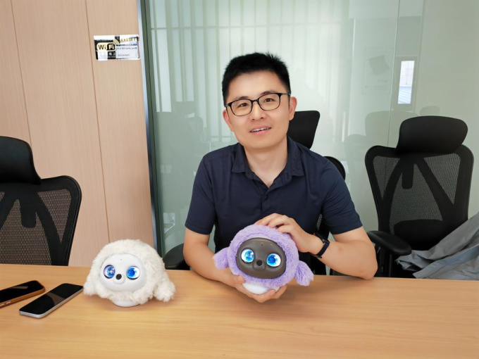 Thú cưng AI Ropet của Cute World Technologies. Ảnh: Xinhua
