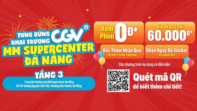 Cơ hội săn 1.000 vé xem phim miễn phí nhân dịp khai trương CGV MM Supercenter Đà Nẵng- Ảnh 4.
