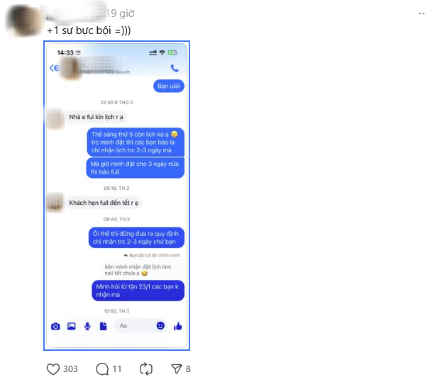 Kiếp nạn Tết: Cô gái chờ 2 tiếng không được làm nail dù đặt lịch trước, đã vậy còn mất 10k gửi xe- Ảnh 3.