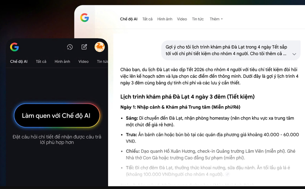 Người Việt đón Tết 2026 thông minh hơn với Google Tìm kiếm và AI - Ảnh 2.