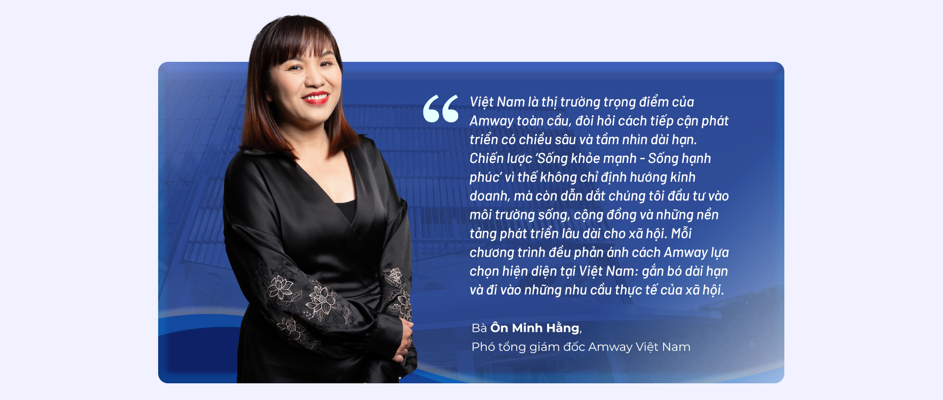 Amway Việt Nam kiến tạo nền tảng sống khỏe, sống hạnh phúc bằng hành động thiết thực - Ảnh 9.