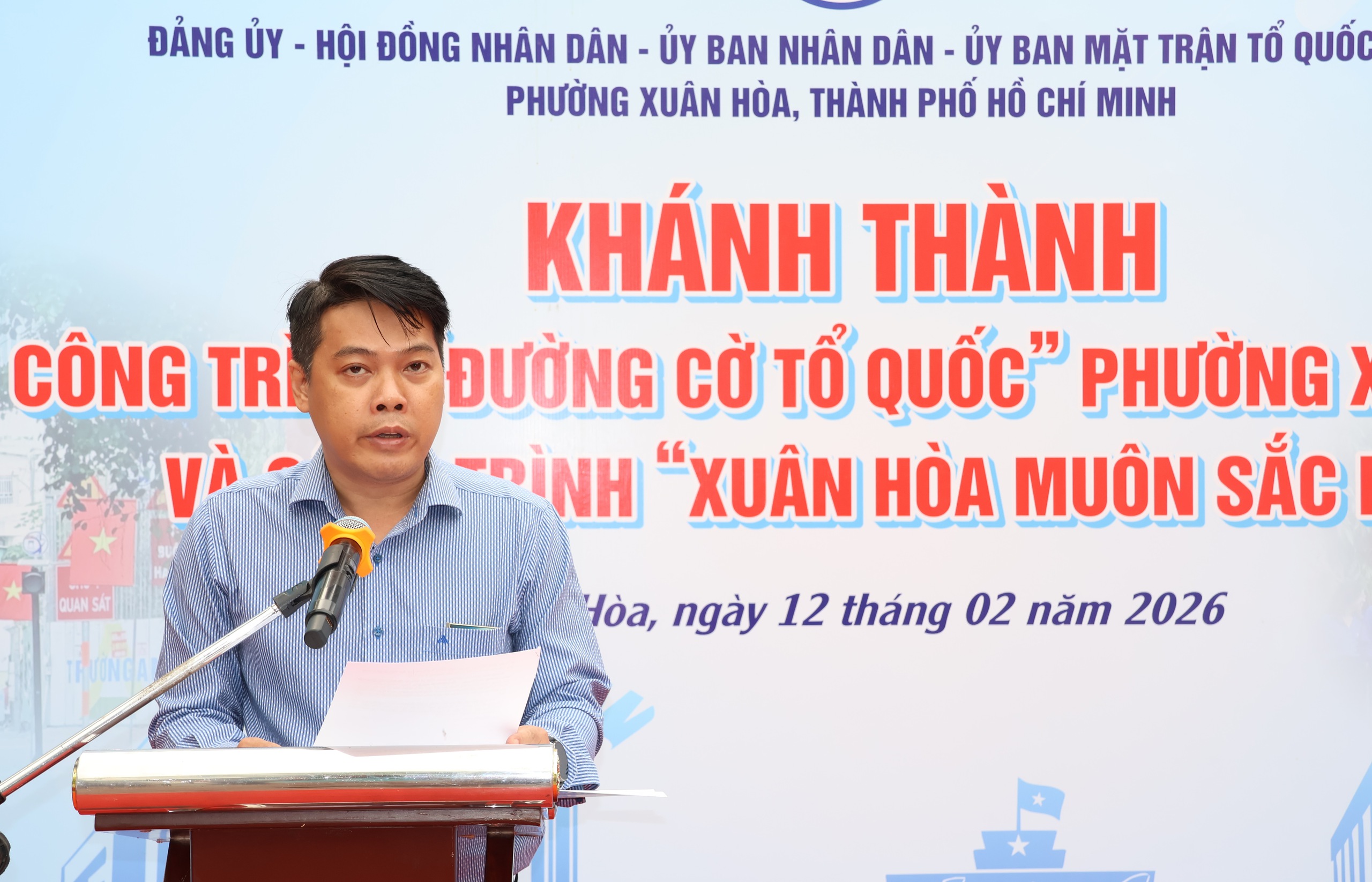 Từ đường cờ Tổ quốc đến đường hoa: Phường Xuân Hòa, TPHCM 