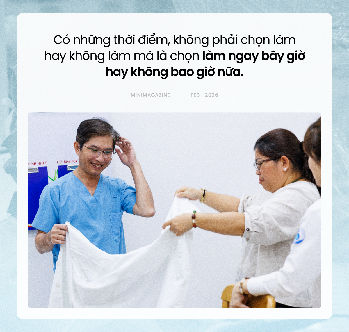 Vị bác sĩ trực tiếp 