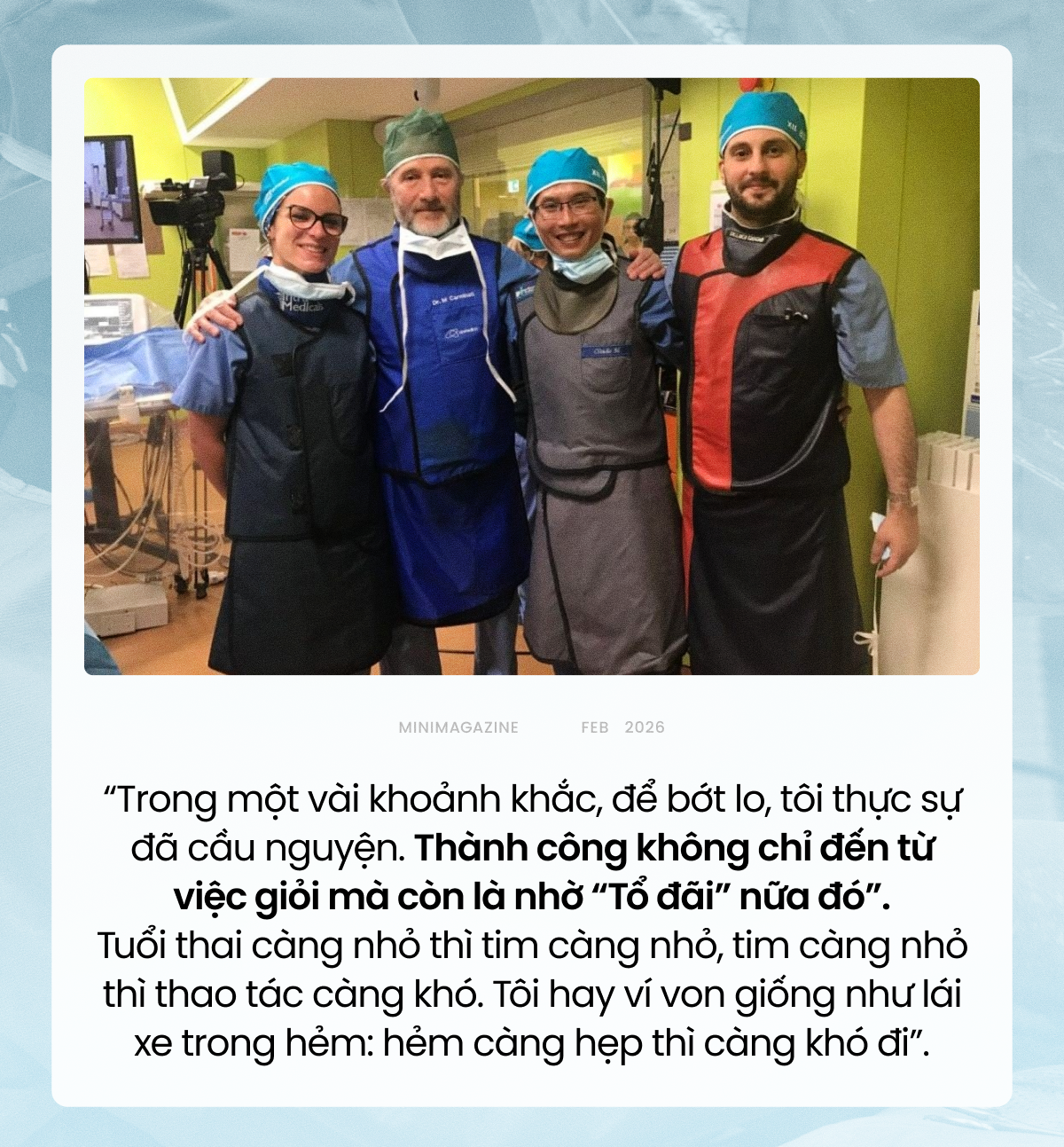 Vị bác sĩ trực tiếp 