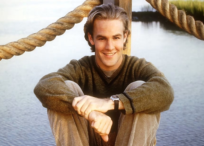 James Van Der Beek vào vai Dawson Leery trong Dawsons Creek. Ảnh: Courtesy Everett Collection