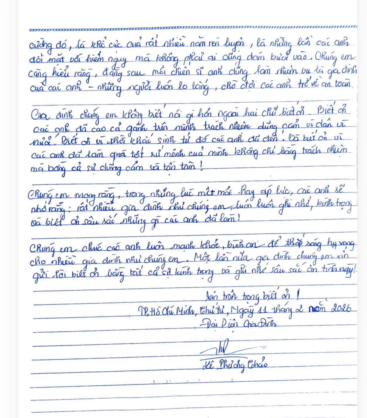 thư cảm ơn - Ảnh 3.