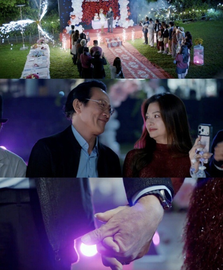 Ông Phi và bà Ánh "gương vỡ lại lành".