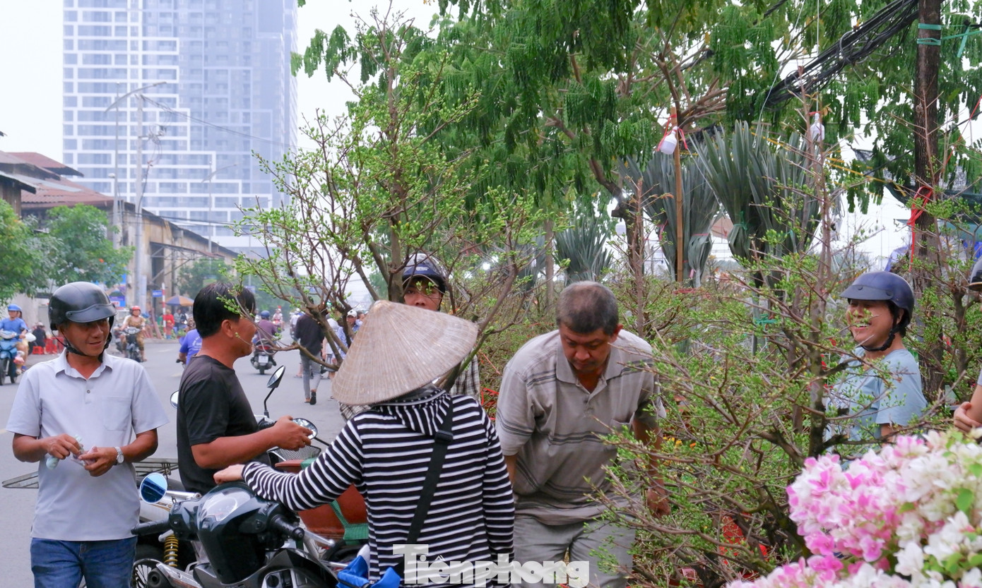 Tấp nập chợ hoa 'trên bến dưới thuyền' duy nhất ở TPHCM- Ảnh 7.