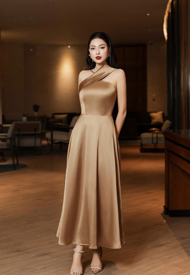 Diện váy lụa đón tết, khi sự sang trọng lên ngôi - Ảnh 4.