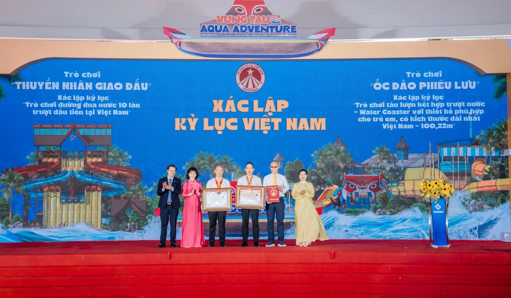 2 trò chơi tại công viên nước Sun World Vũng Tàu Aqua Adventure được xác lập Kỷ lục Việt Nam. Cong-vien-nuoc-h3.jpg