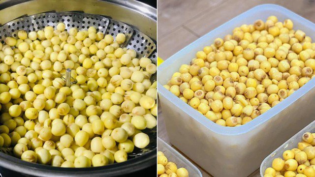 Những loại hạt ăn ngày Tết tốt cho sức khỏe 5 Hạt sen không chỉ là món ăn truyền thống trong ngày tết mà còn mang lại nhiều lợi ích cho sức khỏe.