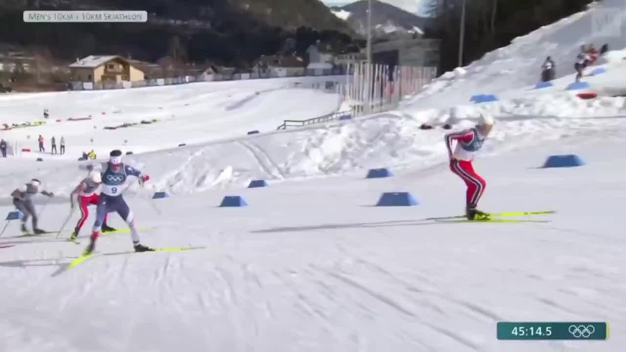 'Vua băng đồng' gây sốt khi trượt lên dốc ở Olympic mùa Đông