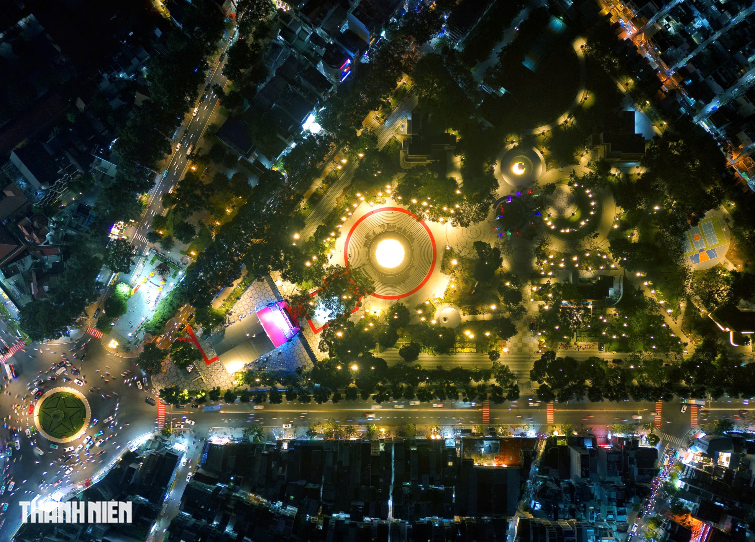 Công viên số 1 Lý Thái Tổ ở TP.HCM đi vào hoạt động- Ảnh 2.