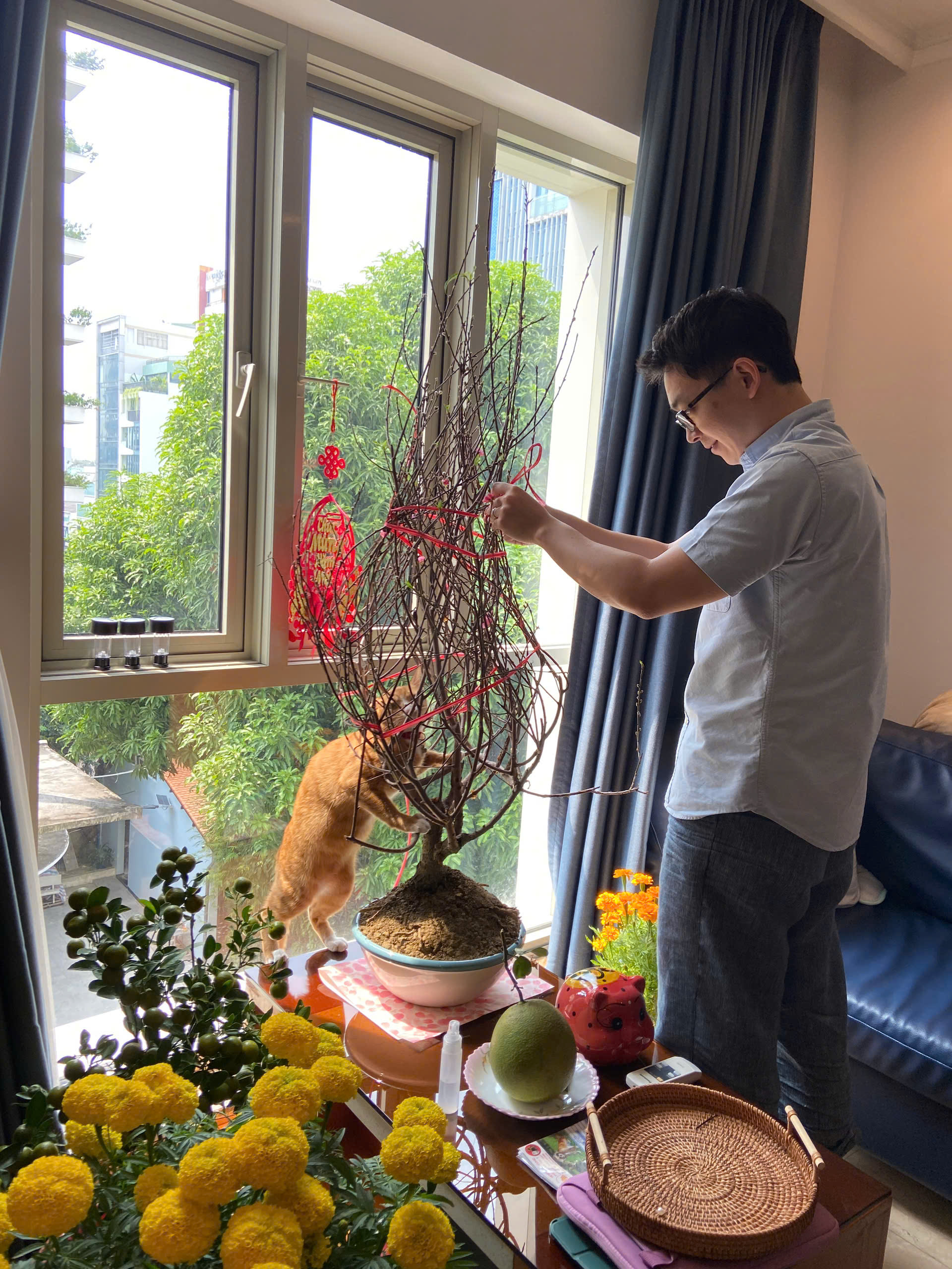 Chàng rể Nhật mê Tết Việt - Ảnh 2.