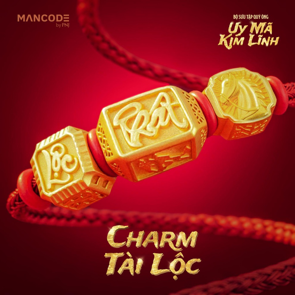 Hình tượng chiến mã trong bộ sưu tập Uy Mã Kim Lĩnh của MANCODE by PNJ - 3