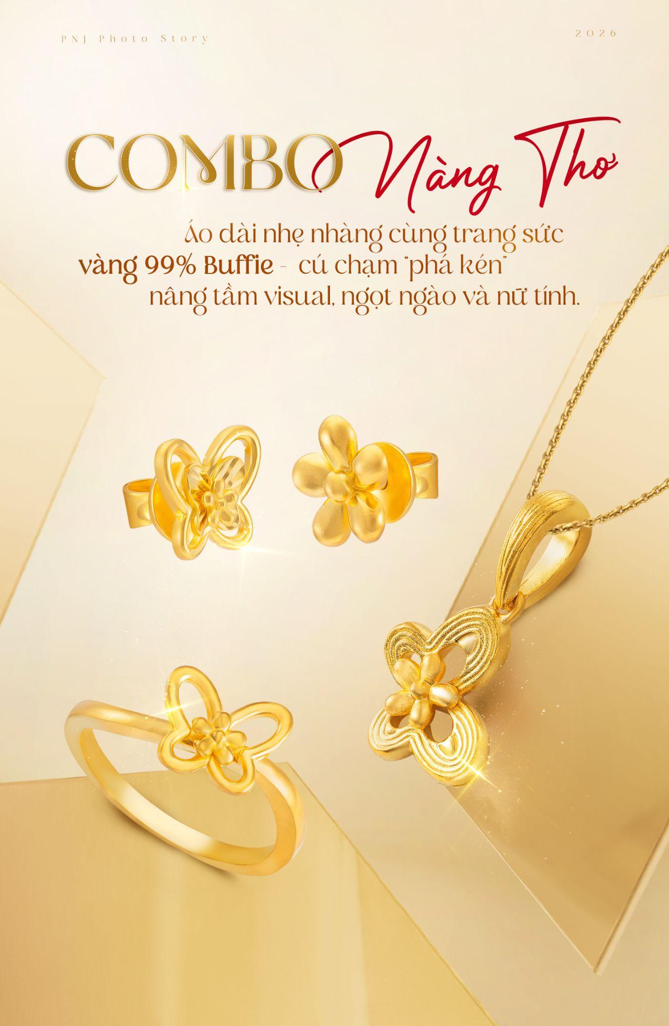 Tết 2026: “Lên đồ” chuẩn vibe phú bà thời thượng hay nàng thơ dịu dàng cùng trang sức vàng?- Ảnh 2.