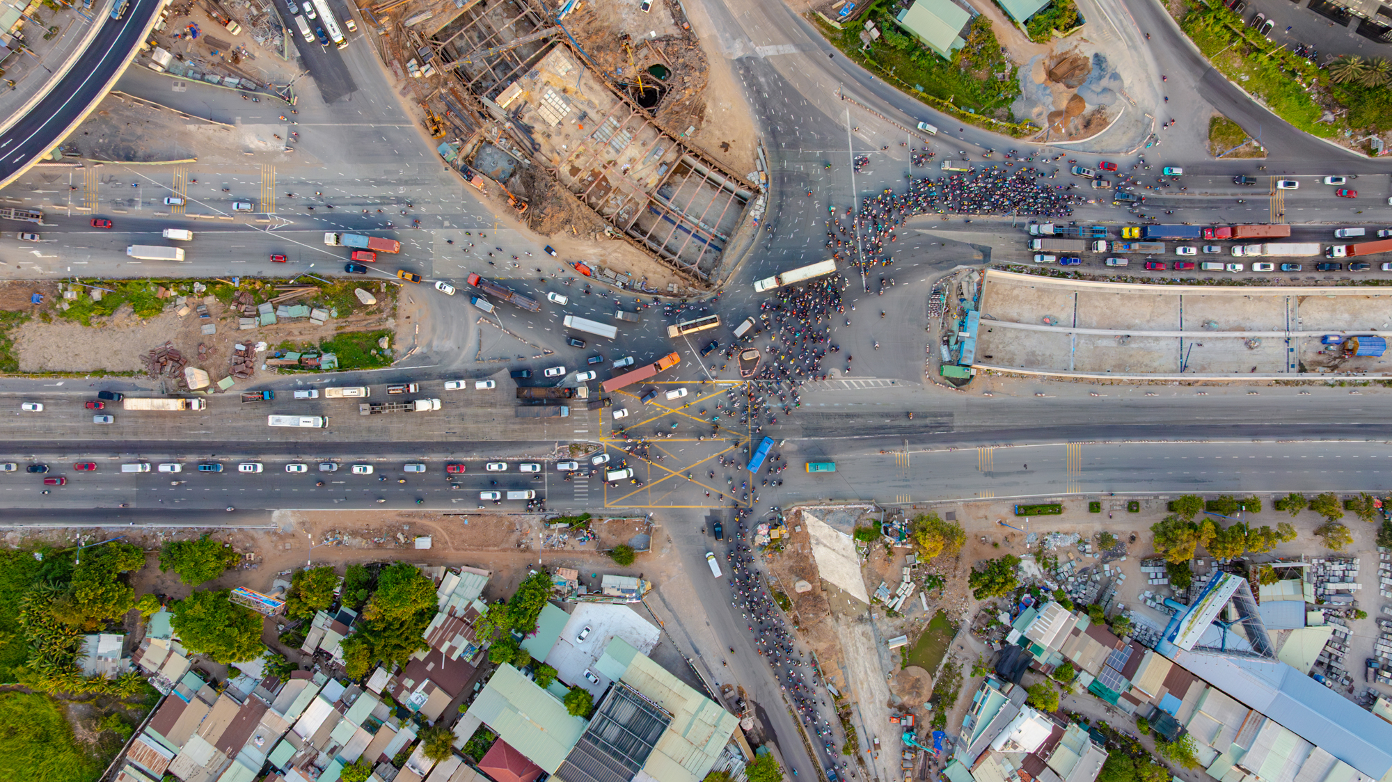 Toàn cảnh nút giao có 2 hầm, 3 tầng, 8 cầu, trị giá 3.400 tỷ đồng ở TP.HCM- Ảnh 7. Toàn cảnh nút giao có 2 hầm, 3 tầng, 8 cầu, trị giá 3.400 tỷ đồng ở TP.HCM- Ảnh 7.