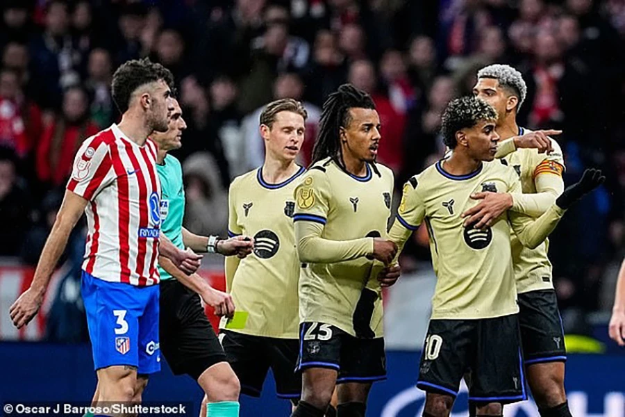 Yamal hoàn toàn tắt điện trước Atletico Madrid. ẢNH: SHUTTERSTOCK SIMEONE-CHE-GIEU-YAMAL.jpg