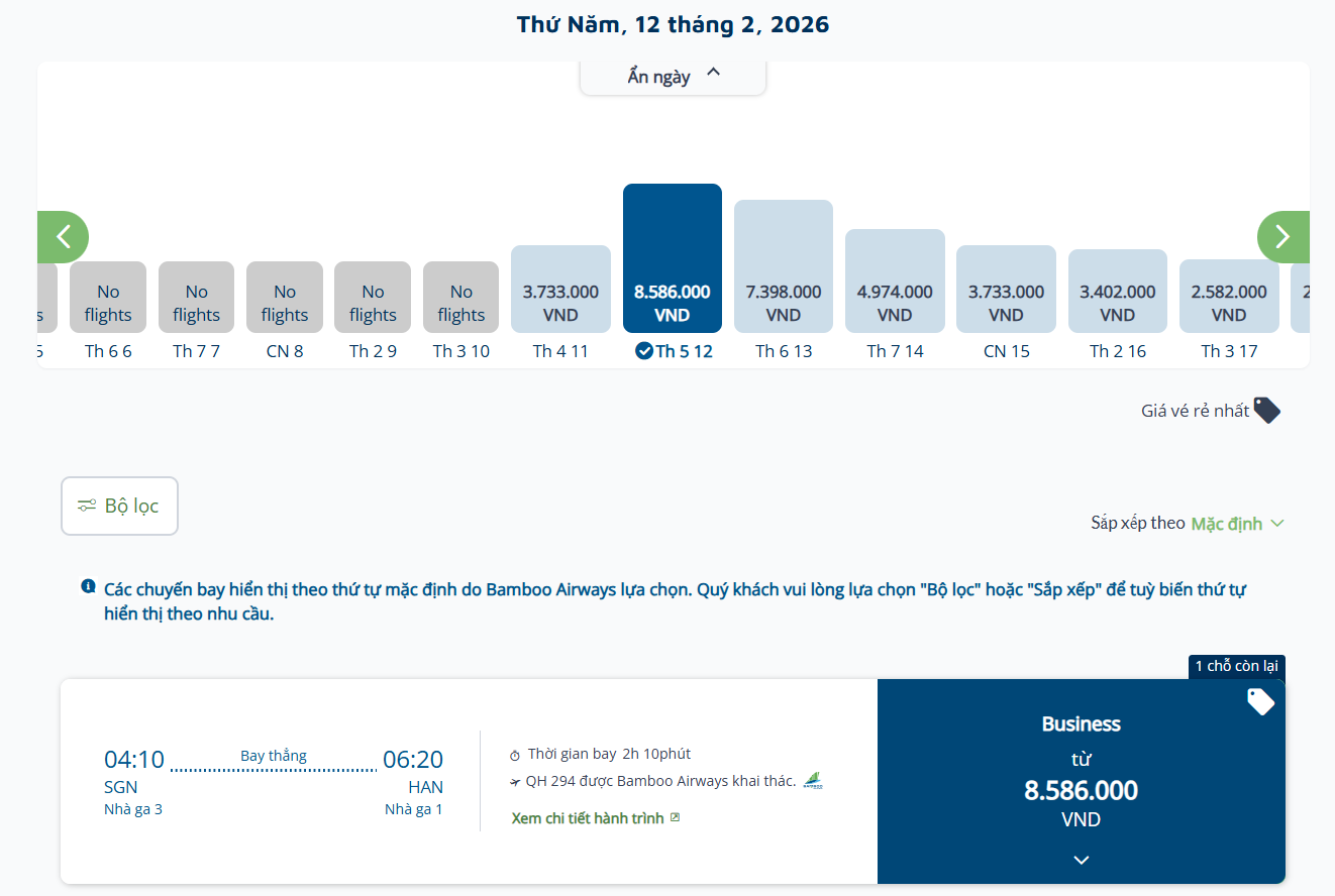 Vé máy bay khứ hồi Thành phố Hồ Chí Minh - Hà Nội chạm ngưỡng 20 triệu đồng- Ảnh 3.